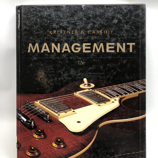 Management by Robert Kreitner and Charlene Cassidy (2012,Hardcover) 12th Edition