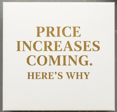 Important Price Change Announcement Starting October 17th at The Family Flips Bin Store