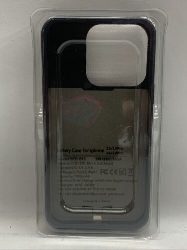 For iPhone 15 14 13 12 External Battery Charger Case Power Bank Charging Cover
