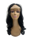 VTAOZI Body Wave Lace Front Wigs Human Hair Pre Plucked for Black Women 4x4 L