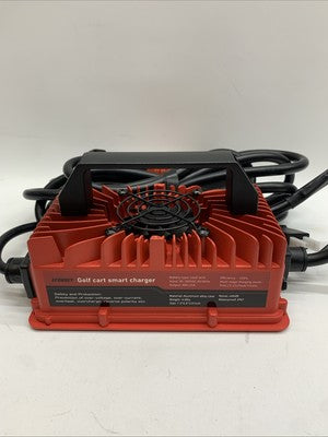 Epowery 15 AMP 48 Volt Golf Cart Battery Charger 4 Club Car 3-Pin Round Plug E4