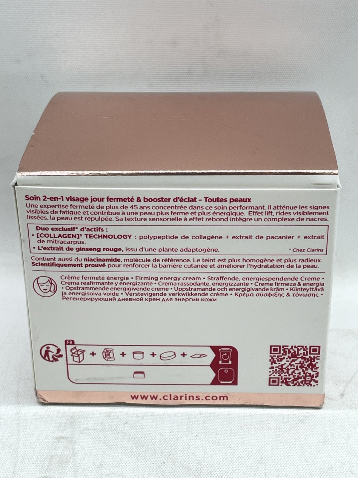 Clarins Extra-Firming Energy Collagen Technology Wrinkle Smoothing Cream 1.7 oz