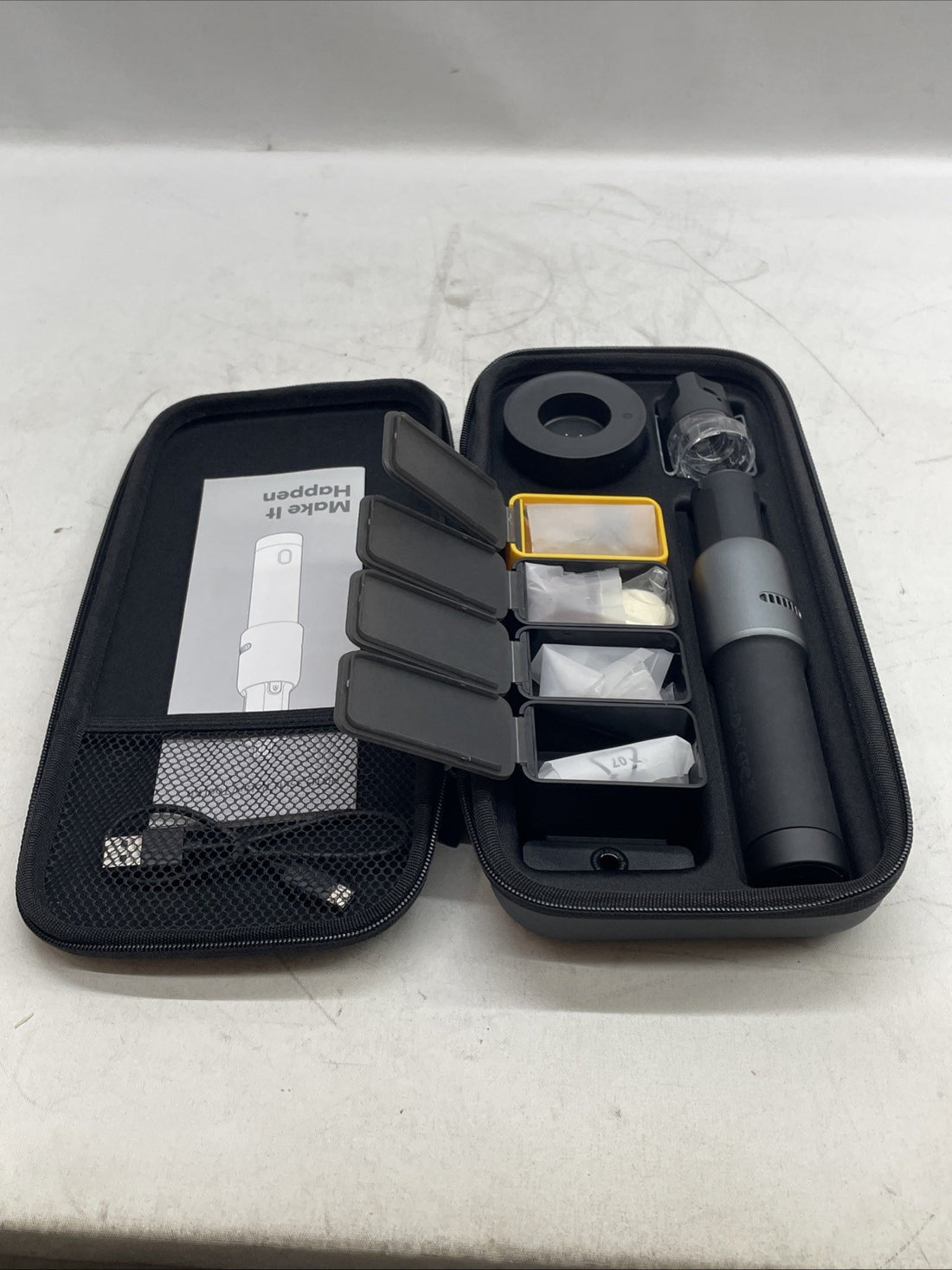 HOTO QWLDM001 Cordless Grinder 2000 mAh Li-ion 35 in 1 Universal Rotary Tool Kit