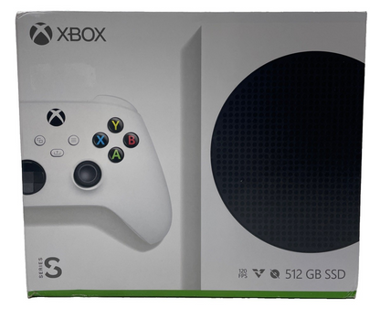 XBOX Series S: Gaming Console with 512GB: USB-C Connection & Wi-Fi 5 - White