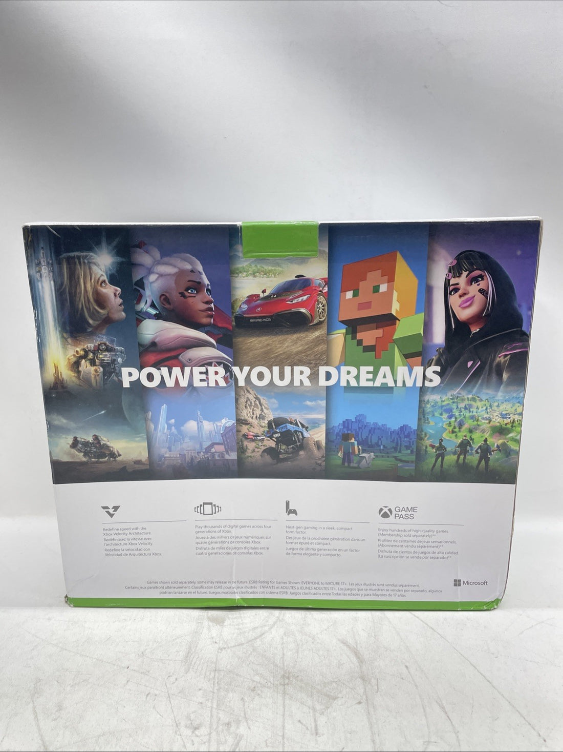 XBOX Series S: Gaming Console with 512GB: USB-C Connection & Wi-Fi 5 - White