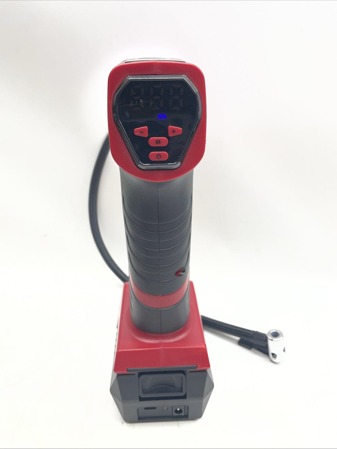 Bullseye Pro Portable Rechargeable Tire Inflator with Digital Pressure Gauge