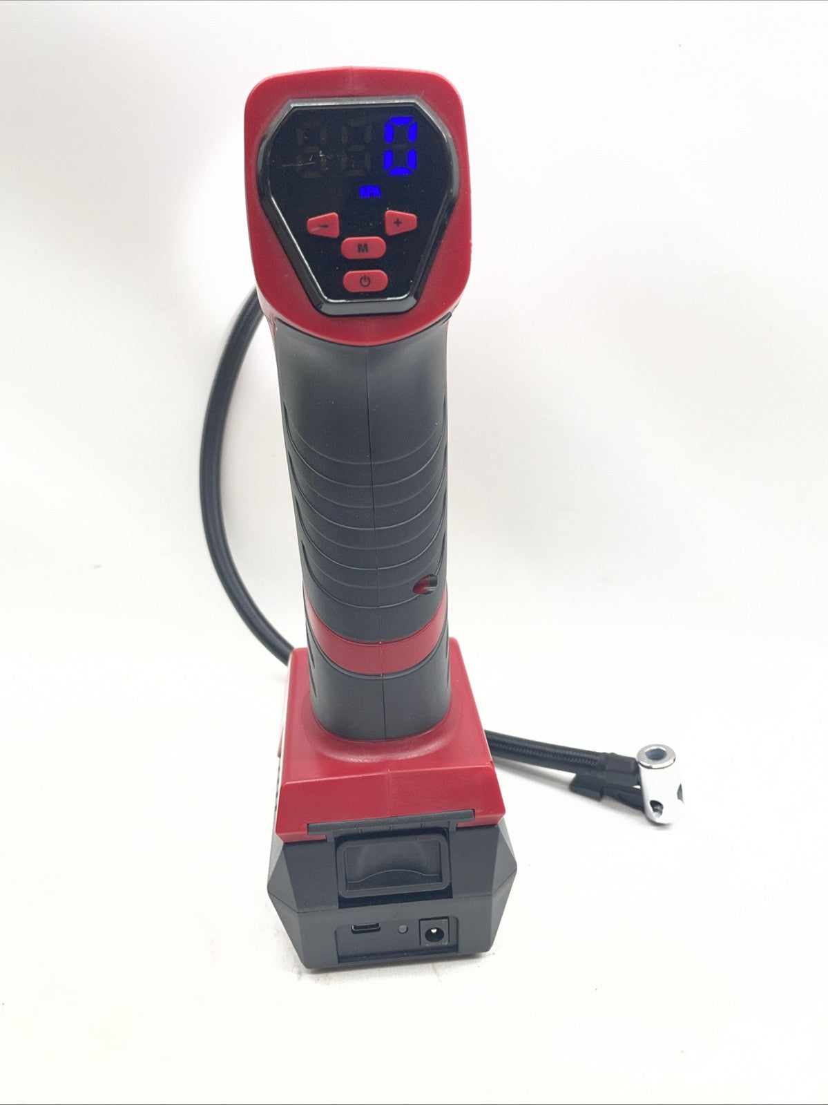 Bullseye Pro Portable Rechargeable Tire Inflator with Digital Pressure Gauge
