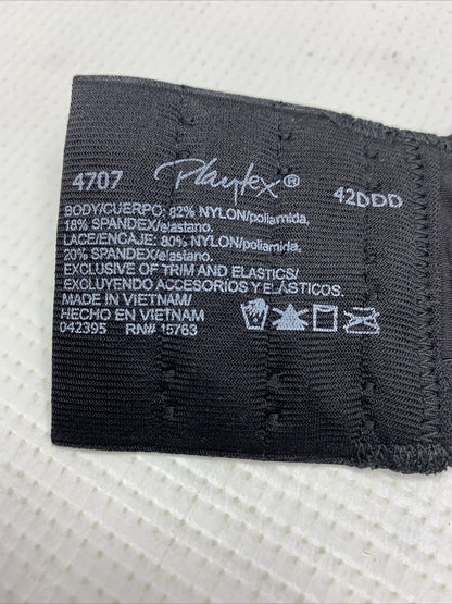 Smooth Wirefree Bra Playtex Secrets Perfectly Seamless No-Slip Comfort Sz 42DDD