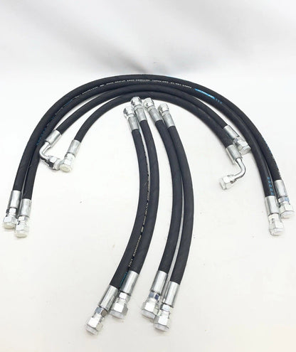 Hydraulic Hoses Kit Fit Kubota Front Loader LA350A LA401 LA402 LA402-1 Loader