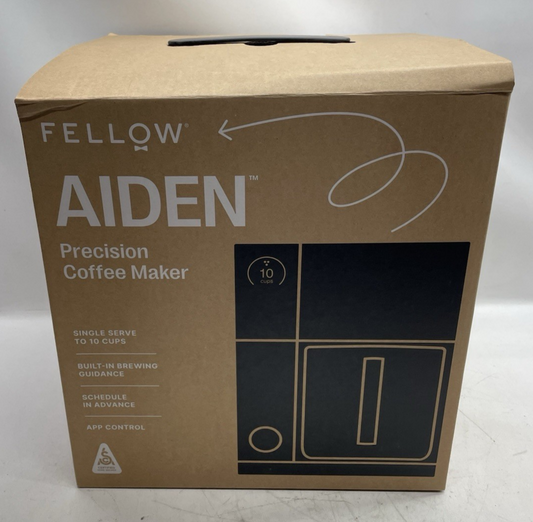 Fellow Aiden Precision Smart Drip Coffee Maker 1-10 Cup Thermal Carafe EBRMB-NA