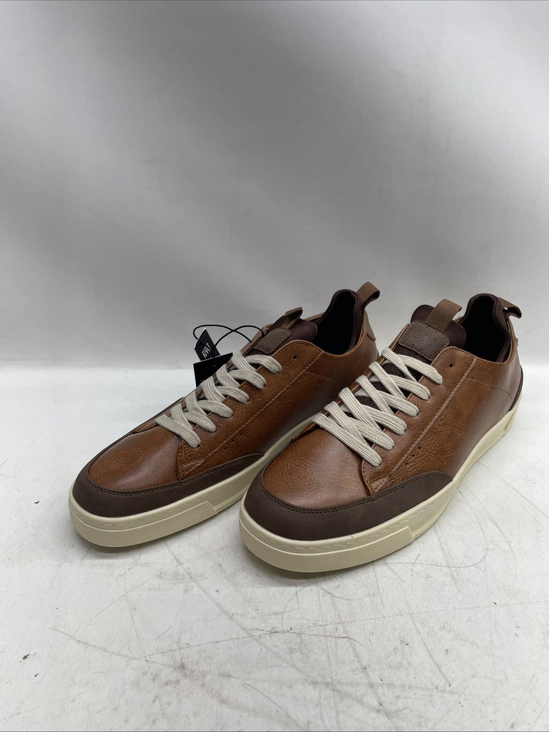 Madden NYC Men's Size 12 Brown Markk Court Casual Sneaker Comfort Foam Insole