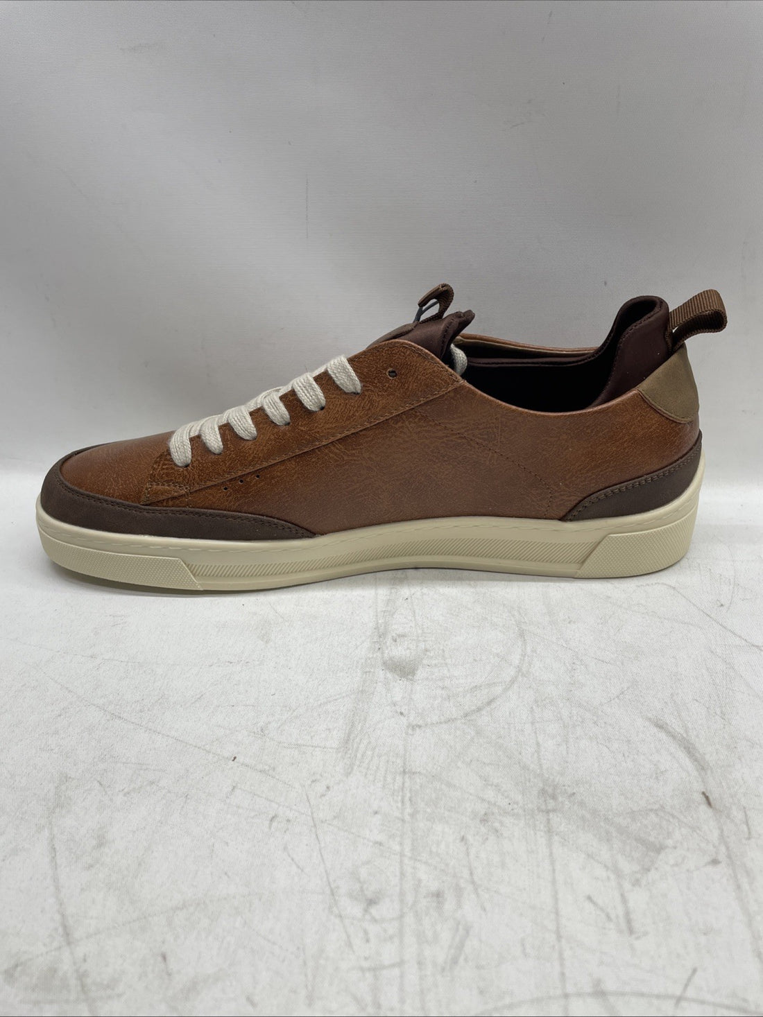 Madden NYC Men's Size 12 Brown Markk Court Casual Sneaker Comfort Foam Insole