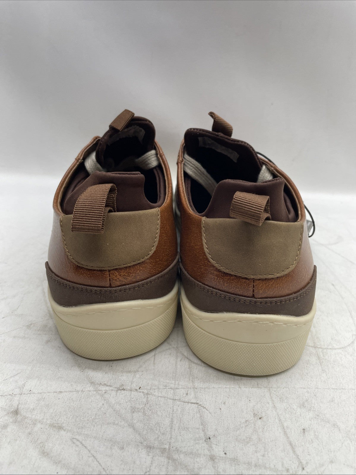 Madden NYC Men's Size 12 Brown Markk Court Casual Sneaker Comfort Foam Insole