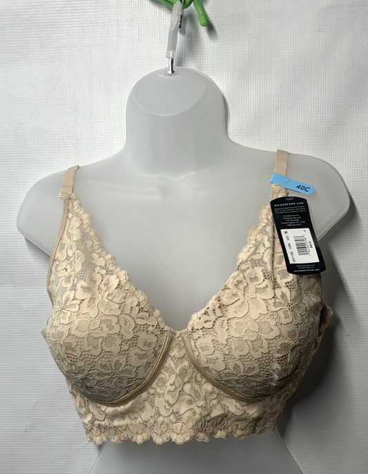 Maidenform DM1188 Women's Casual Comfort Bralette Wireless 40C Foam-lined Cups