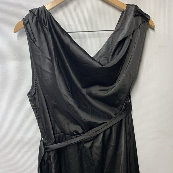 Grace Karin Long Sleeveless Wedding Guest Cocktail Dress Evening V-neck Black XL