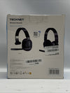 Tecknet Wireless Headset Mano & Stereo Mode Dual Mic Ergonomic Design Headphone