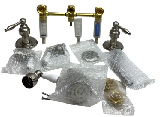 Timeless Brass Tub and Shower Faucet 5-Inch Reach KB238PL MISSING THE TUB FAUCET