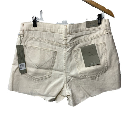 HUDSON Women's Lori Star Studded High Rise Cut Off Short Size 30 with Pockets