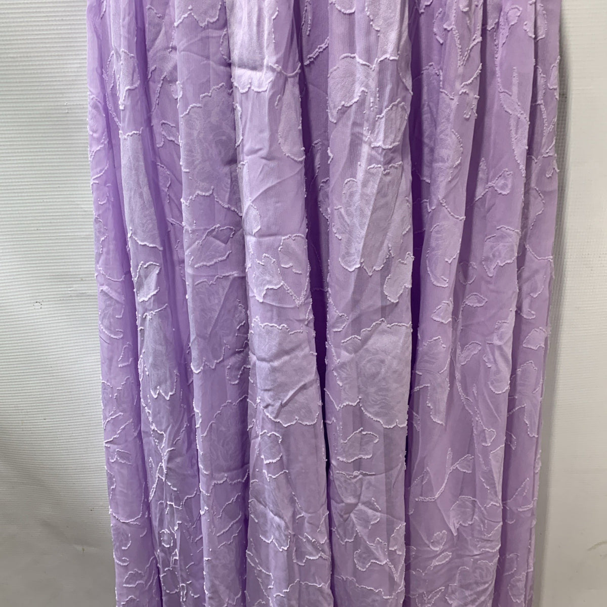 Lulus Sedona Lace Women's Wedding Guest Maxi Dress Lavender Sleeveless Medium