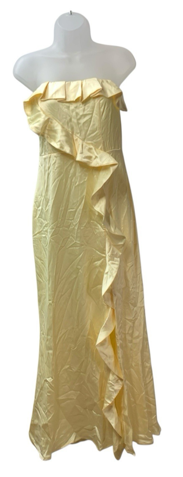 Lulus Bonnie Ruffle Women's Formal Maxi Dress Classy Gala & Evening Party Attire