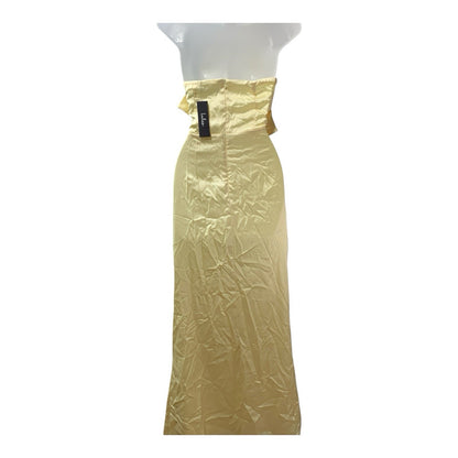 Lulus Bonnie Ruffle Women's Formal Maxi Dress Classy Gala & Evening Party Attire