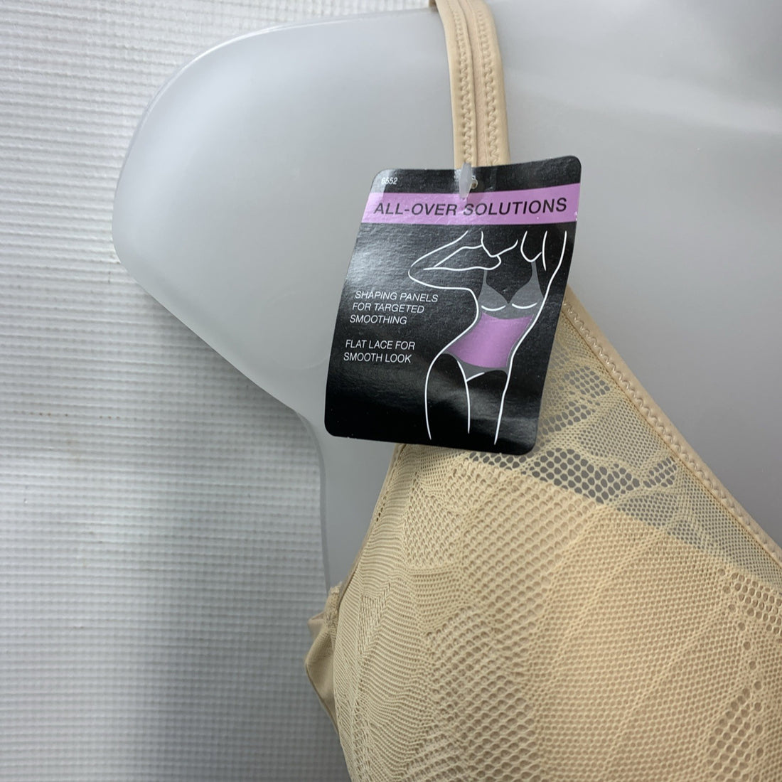 Bali DF6552 Women's Ultra Light Body Briefer Underwired Lightweight 36C Nude