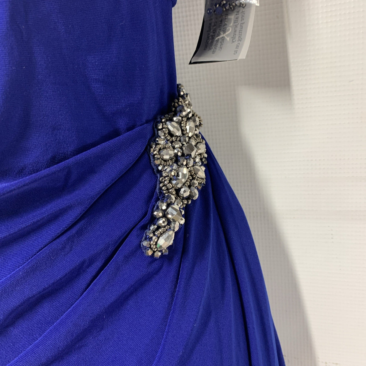 Alex Evenings Women's Long Foldover Off the Shoulder Gown, Formal Event Size 12