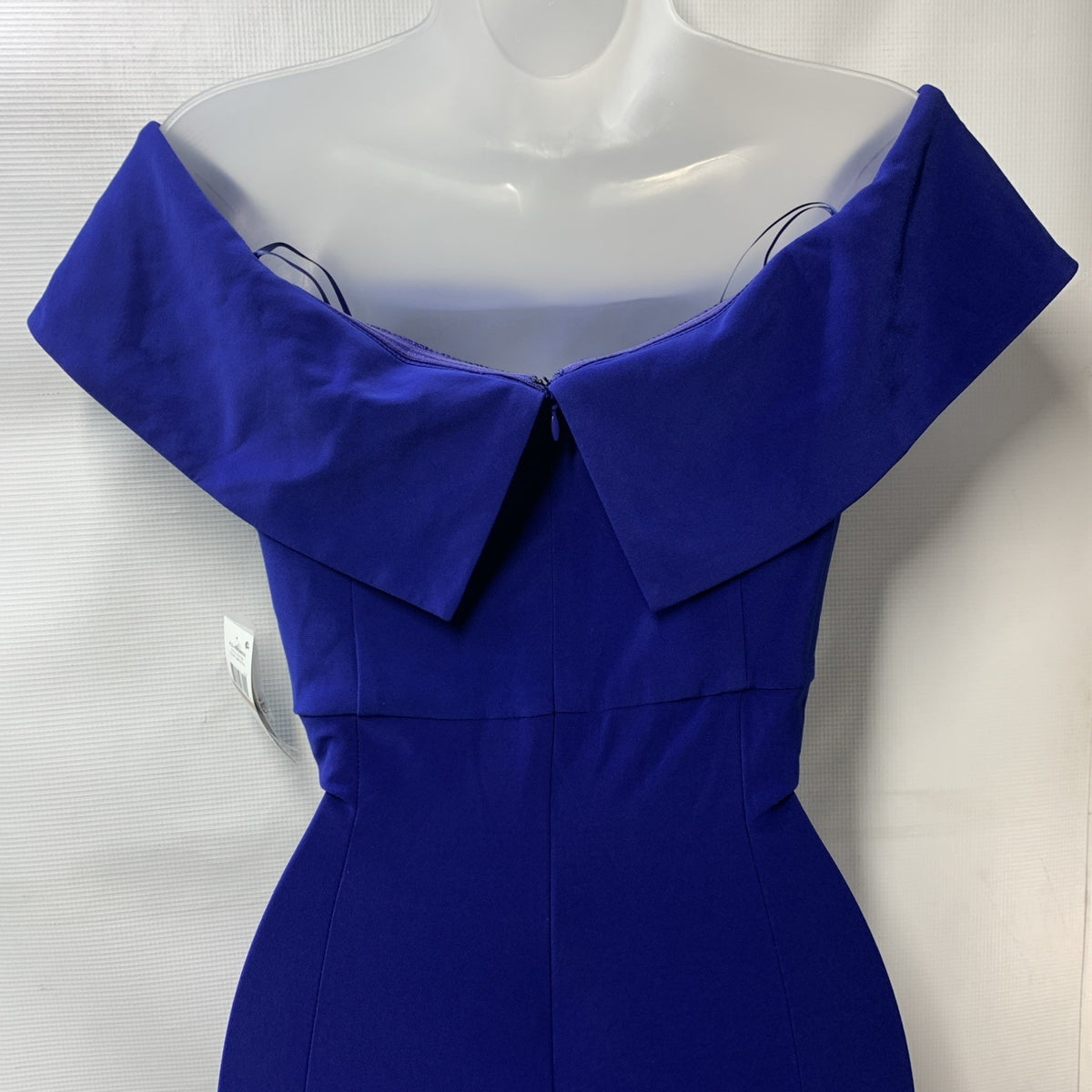 Alex Evenings Women's Long Foldover Off the Shoulder Gown, Formal Event Size 12