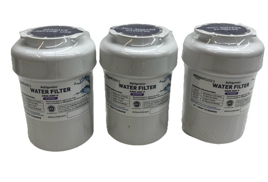 Amazon Basics Replacement AMZN-MWF Refrigerator Water Filter Cartridge - 3 Pack