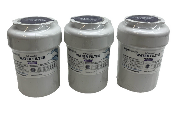 Amazon Basics Replacement AMZN-MWF Refrigerator Water Filter Cartridge - 3 Pack