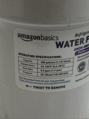 Amazon Basics Replacement AMZN-MWF Refrigerator Water Filter Cartridge - 3 Pack