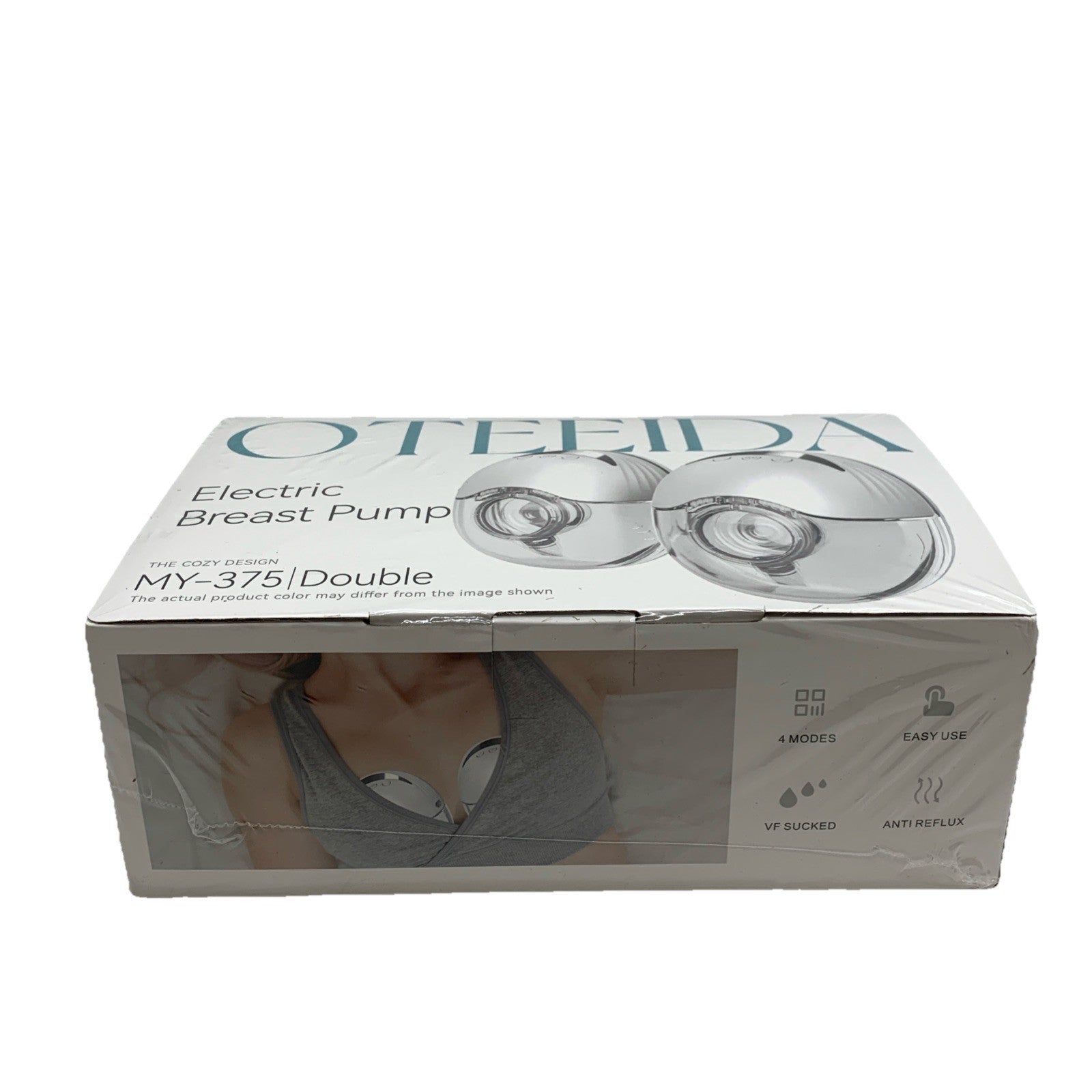 Oteeida Hands Free Breast Pump Wearable MY-375 Strong Suction Low Noise 4 Modes
