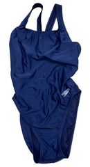 Speedo 252842 Prolt Super Solid Speedo Navy One Piece Swimsuit Size 30 Swimwear