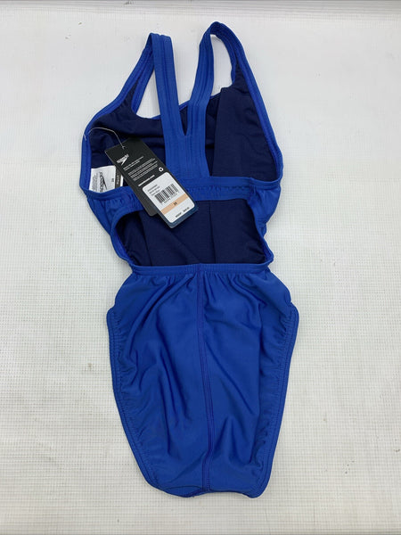 Speedo Women's ProLT Super Pro One Piece Swimsuit Speedo Blue Size 28 Swimwear