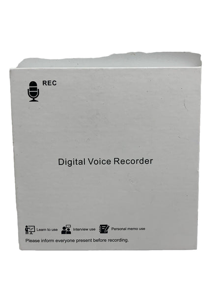 Portable Digital Recorder 64 Gig Rechareable Battery Portable for Car, Meetings