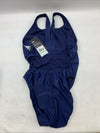 Speedo Women's ProLT Super Pro One Piece Swimsuit Solid Blue Size 8/34 Swimwear