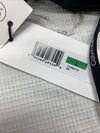 Calvin Klein Women Tie Back Logo Straps One Piece Swimsuit Size L Swimwear Black