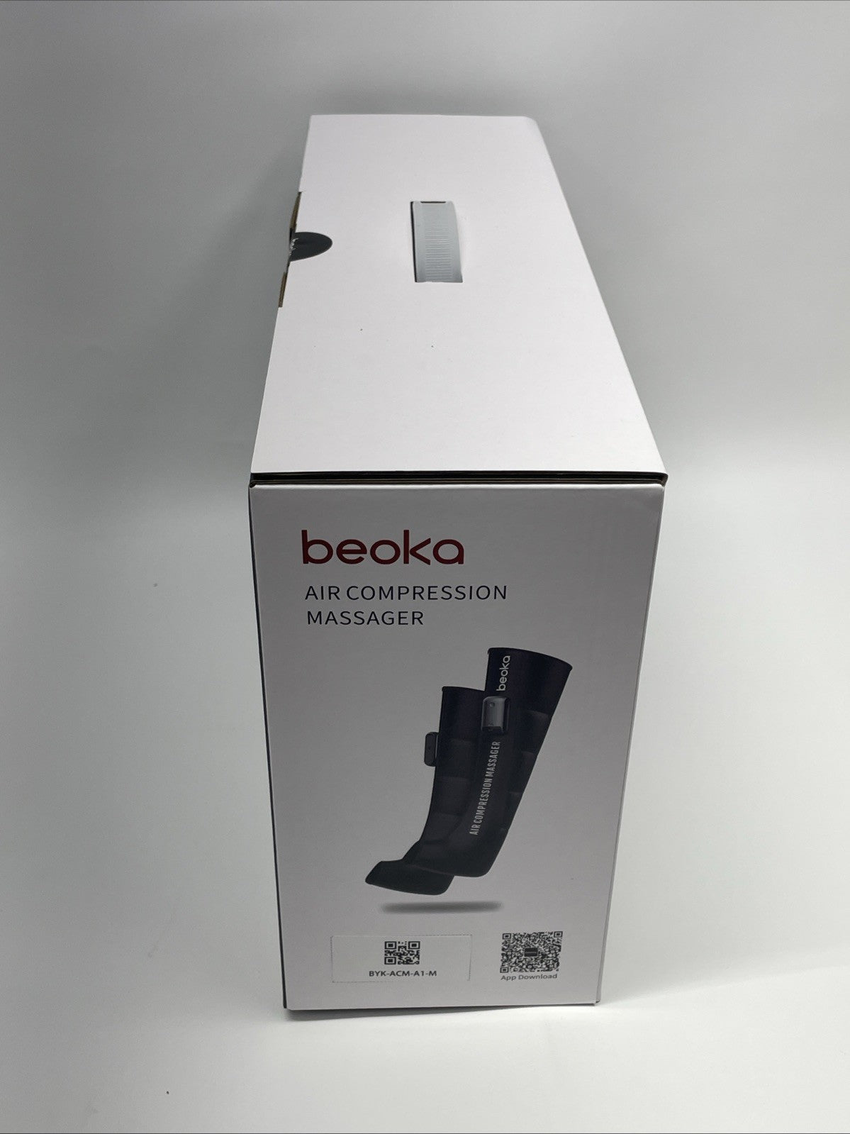 beoka Leg Compression Massager, Cordless Air Boots for Circulation Medium 2 Pack