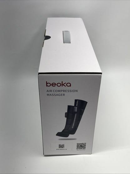 beoka Leg Compression Massager, Cordless Air Boots for Circulation Medium 2 Pack