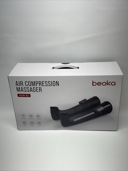 beoka Leg Compression Massager, Cordless Air Boots for Circulation Medium 2 Pack