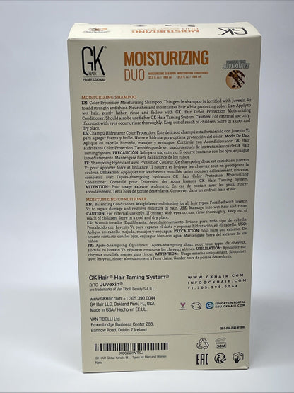 GK HAIR Pro Line Moisturizing Shampoo and Conditioner Hydrate Set 33.8 fl.oz