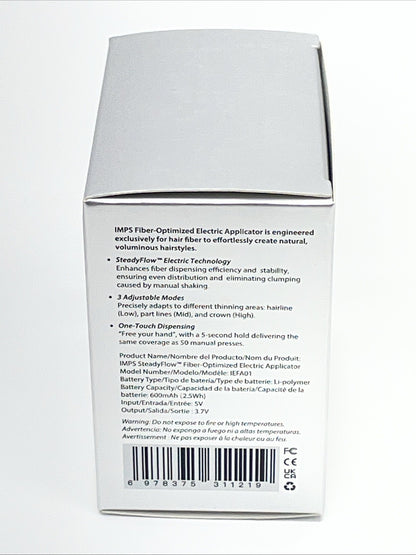 IMPS Electric Hair Fiber Applicator 3 Spray Mode for Thinning Hair Fuller Lookin
