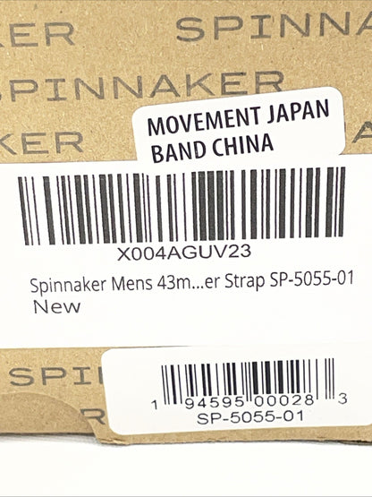 Spinnaker Fleuss Men’s Watch Automatic Dive Watch for Men, 43mm Stainless Steel