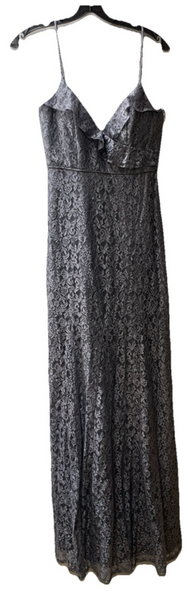 Jenny Yoo Women's One Size Waverly Lace Long Gown Dress Size 2 Spaghetti straps