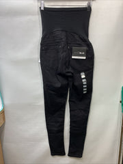 Women's Maternity Super Stretch Secret Fit Over The Belly Skinny Jeans M Pants