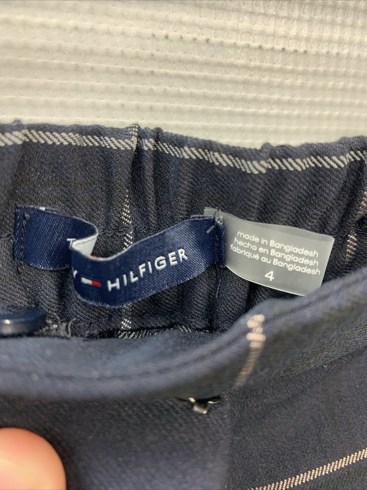 Tommy Hilfiger Women's Elastic Waist Straight Sloane Long Pant HSVPZ43M Size 4