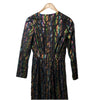 Rachel Zoe Mason Jumpsuit 0 Faux Wrap Metallic Party Wide Leg V-neck Colorful