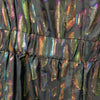 Rachel Zoe Mason Jumpsuit 0 Faux Wrap Metallic Party Wide Leg V-neck Colorful