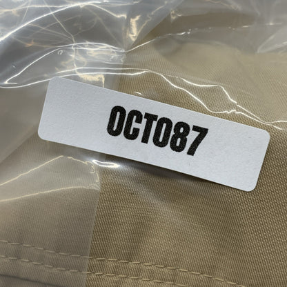 London Fog Women's British Khaki Hooded Double Breasted Trench Coat Size Large