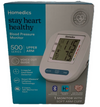 Homedics Upper Arm 500 Series Blood Pressure Monitor Voice Out Guide Wireless